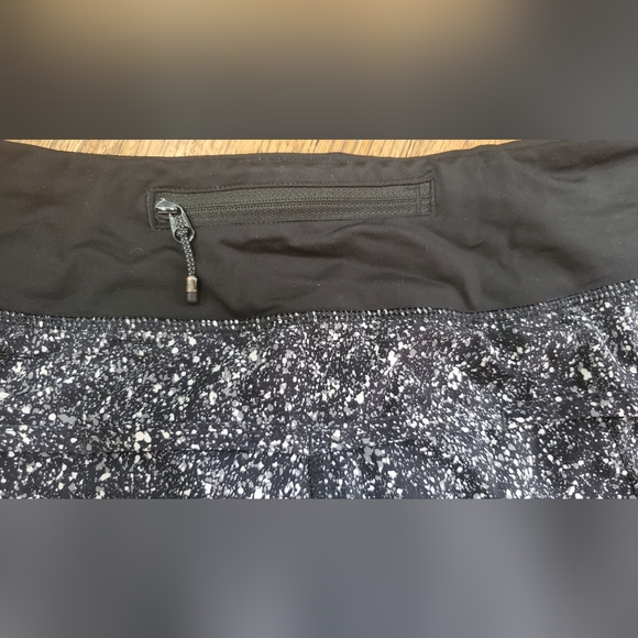 Lululemon Speed Up Lined Shorts - Light Black Splatter Speckled - Picture 6 of 7